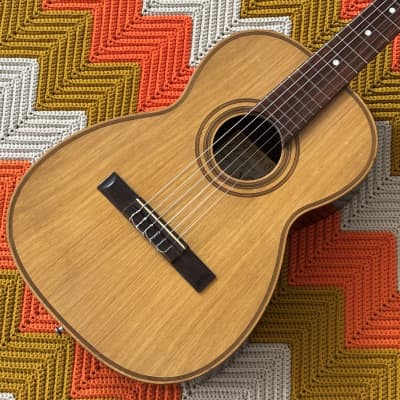 信濃 手工クラシックギターNo.73調整済ハードケース送料込み