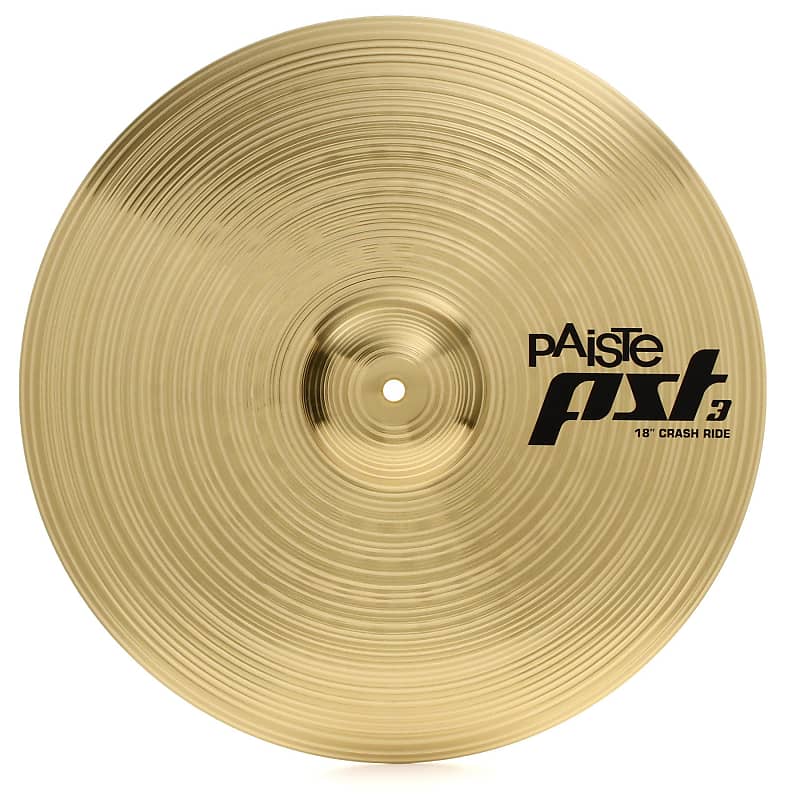 Paiste 18 inch PST 3 Crash/Ride Cymbal image 1