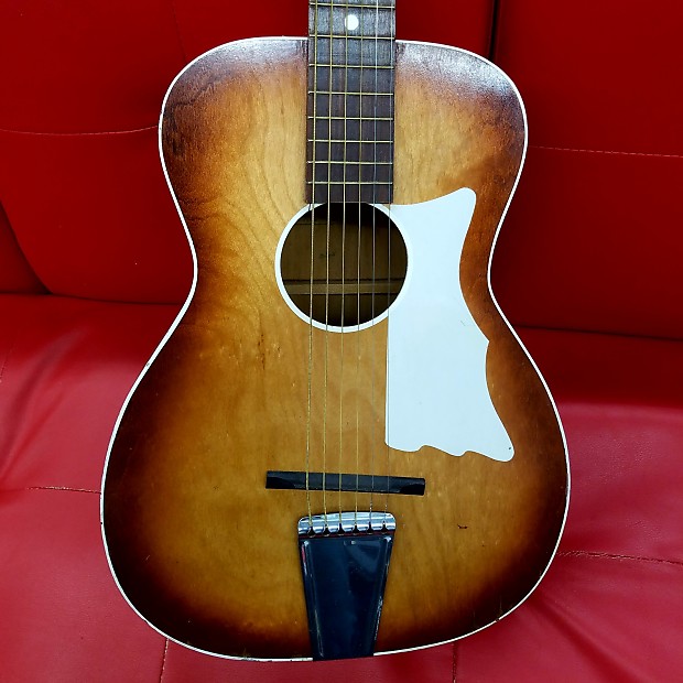 Silvertone model 319 acoustic hot sale