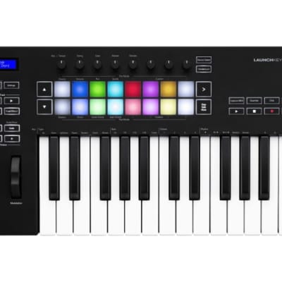 CLAVIER MAITRE NOVATION 25 NOTES/16 PADS LAUNCHKEY-25-MK3