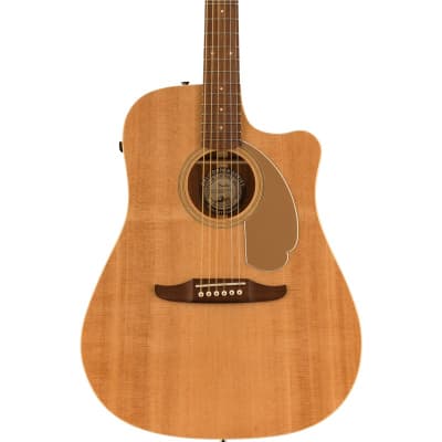 Fender Redondo Player Dreadnought Electro-Acoustic, Natural image 1