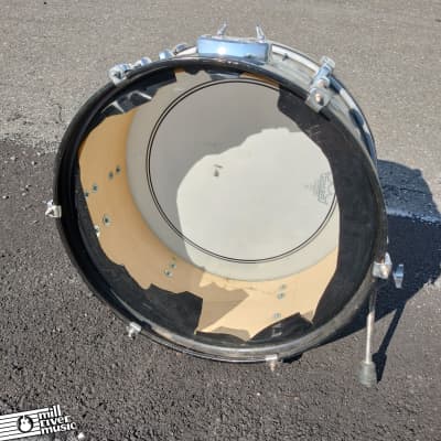 Pearl Rhythm Traveler Compact 5-Piece Drum Shells Set Black 5pc image 11