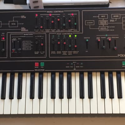 Siel Cruise Mono and Poly Rare ARP Quartet Analog Synthesizer Sequential Circuits Fugue image 2