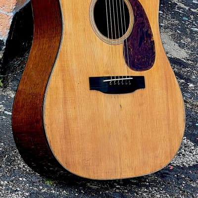 Martin D-18 1940 - this is 1 of 3 ever made w/a Tortoise Headstock overlay w/a matching Bound Body. image 3