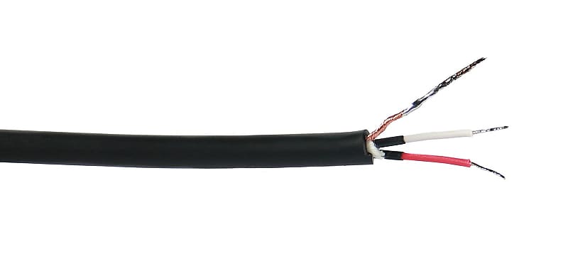 Elite Core CSM2-RAFN-30 Stage Grade Ultra Quiet Durable Mic Cable Neutrik NC3XX Plugs RA Female 30' image 1
