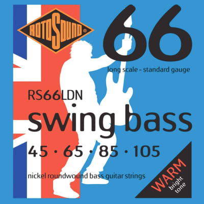 Rotosound RS66LDN Nickel Bass Guitar Strings 45-105