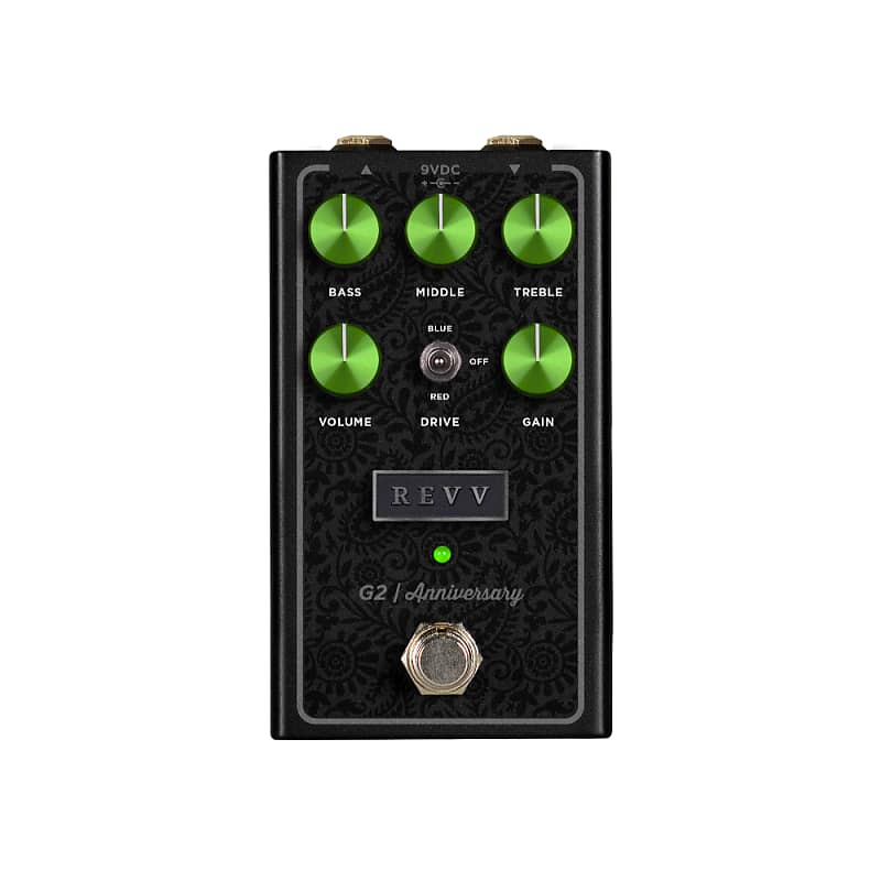 Revv G2 Preamp/Overdrive/Distortion Pedal Anniversay Reverb UK