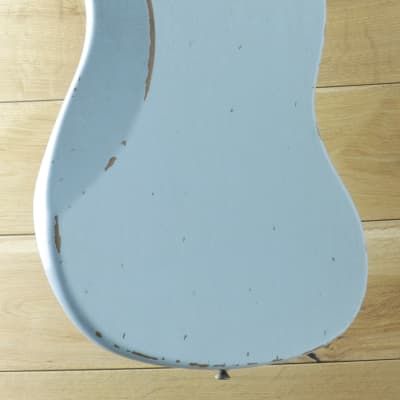 Fender Custom Shop Dealer Select CuNiFe Wide Range Jazzmaster Relic Sonic Blue Left Handed R127430 image 4