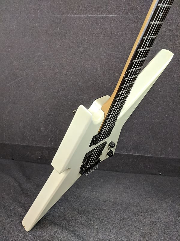 BC Rich Iron Bird Platinum Series Aged White Electric Guitar