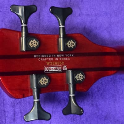 Spector NS Dimension 4 Inferno Red Gloss *ON ORDER ETA DEC 2024 image 4