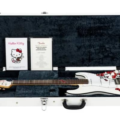 2024 Fender Stratocaster Hello Kitty 50th Anniversary Japan
