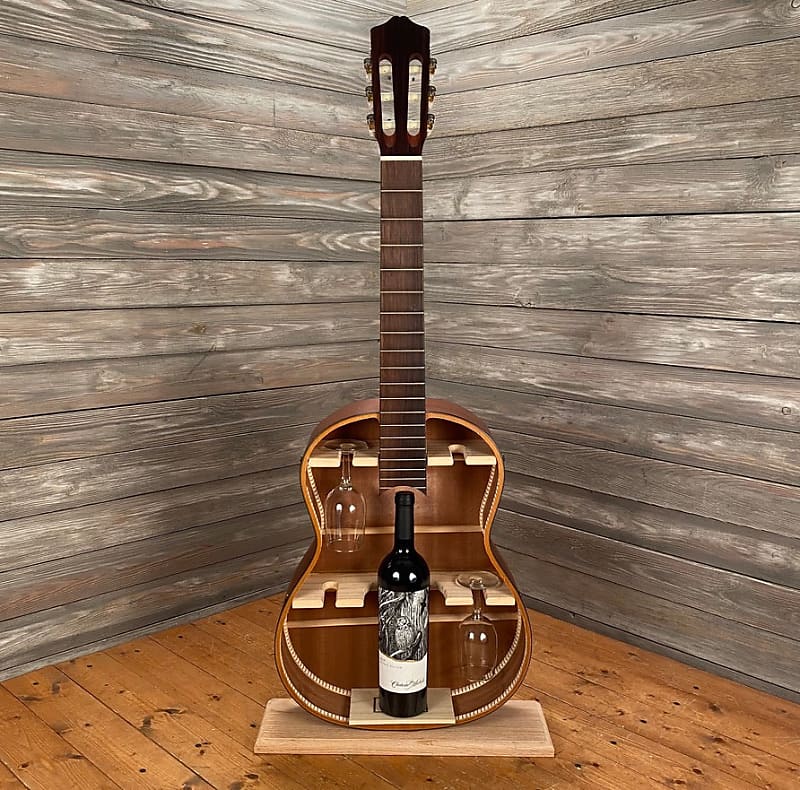 Franklin Guitar Works Custom Classical Guitar Wine Rack Reverb