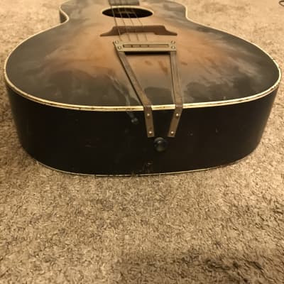 Rare Vintage Oscar Schmidt? Kunow 6-String Acoustic Guitar image 11