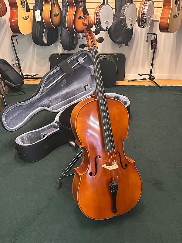 Samuel Eastman 4/4/ Cello Model 100 with case and bow 1999 Reverb