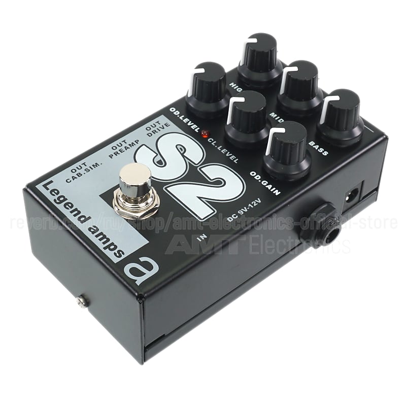 AMT Electronics S2 (Soldano) - 2 channels guitar preamp/distortion pedal (DHL fastest shipping) image 1
