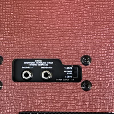 Vox AC10C1-CVR Custom Limited Edition 10-Watt 1x10" Guitar Combo 2024 - Classic Vintage Red image 13