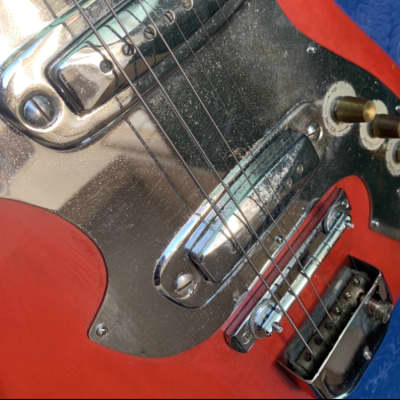 Suzuki Hertiecaster 1960s Red image 13