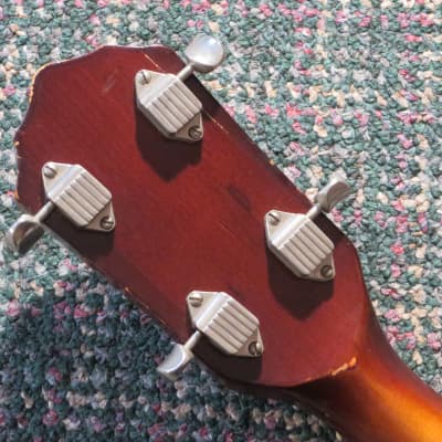 1950s Kay K162 Hollowbody Bass! w/hardshell case image 5