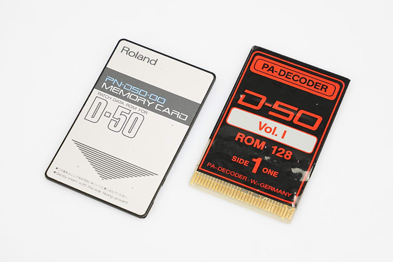 Roland PN-050-04 メモリーカード D-50 Roland PN-D50-00 Memory Card - Turnlab