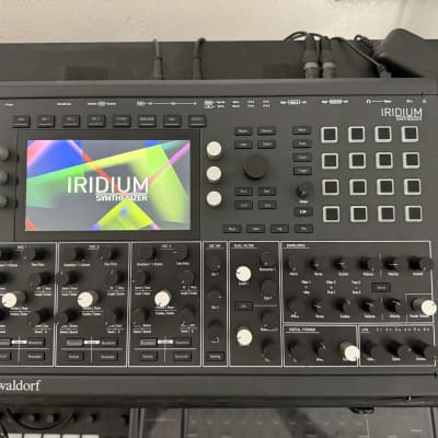 Waldorf Iridium Desktop Synthesizer 2020 - Present - Black image 1