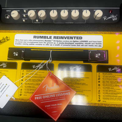 Fender Rumble 40 Bass Combo Amp B-STOCK MINOR FLAWS *IN STOCK* image 2