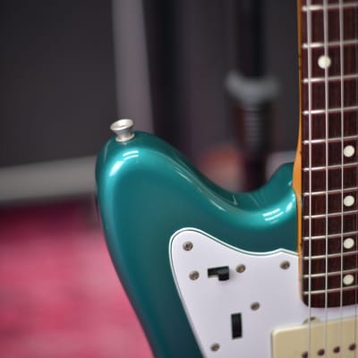 Fender Japan Ocean Turquoise Metallic CIJ 1999 Matching Headstock image 5
