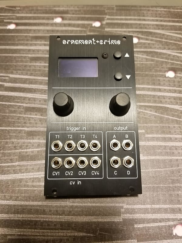 o_C Ornament & Crime + Hemisphere Firmware Reverb