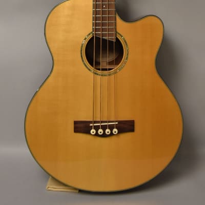 2004 Fender GB-41SCE Acoustic Bass Natural w/Gig Bag image 2