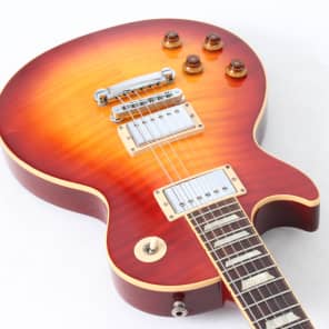 2009 Gibson Les Paul Standard Plus Top Left Handed Heritage Cherry Sunburst w/case image 18
