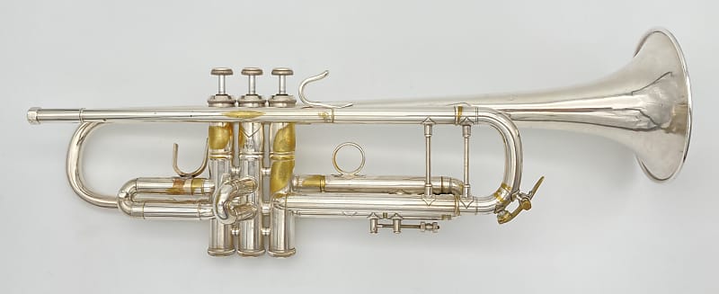 【希望者のみラッピング無料】 37 Stradivarius Bach Bb Reverb | Silver 1984 Trumpet 管楽器・吹奏楽器
