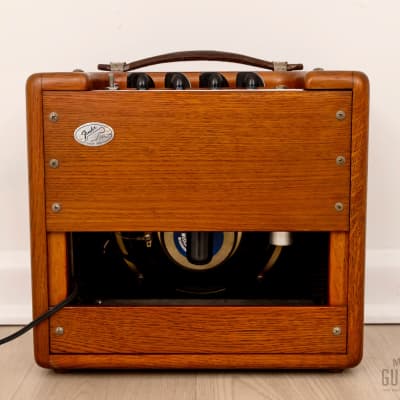 1992 Fender Custom Edition Wood Champ Reverb Class A Tube Amp Tweed-Style,  Japan MIJ Woody | Reverb