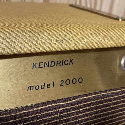 Kendrick Amplifier Model 2000 1991 - Tweed image 2
