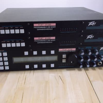 Peavey PLM8128 digital line mixer with two expanders (PLM8128E) image 1