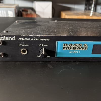 Roland M-BD1 Bass and Drums Sound Expansion Synth Module Rackmount image 3