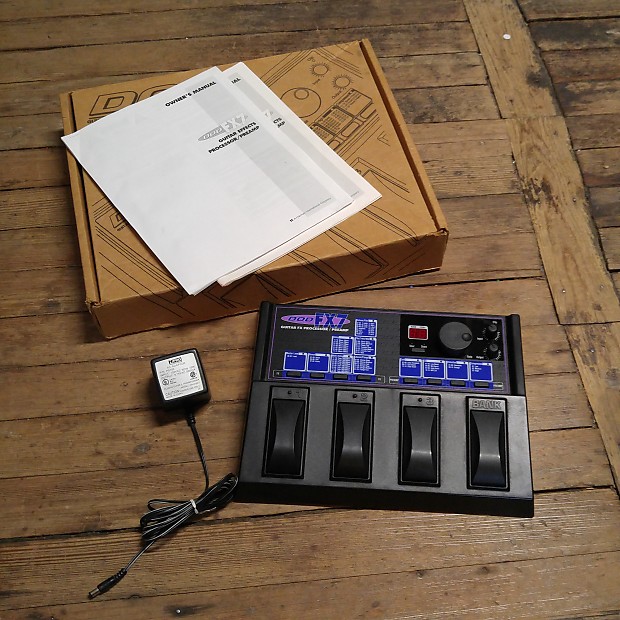 人気絶頂 DOD FX7 Guitar FX Processor/Preamp 1997 Made in USA w ギター
