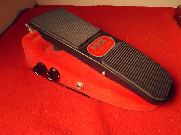RARE RED FOXX FOOT PHASER STUDIO MODEL 7 EFFECTS PEDAL