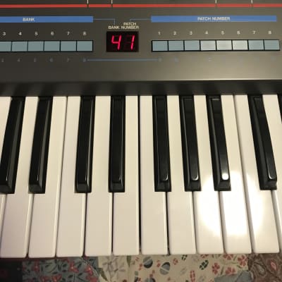 Roland Juno-106 61-Key Programmable Polyphonic Synthesizer 1984 - 1985 - Black image 6