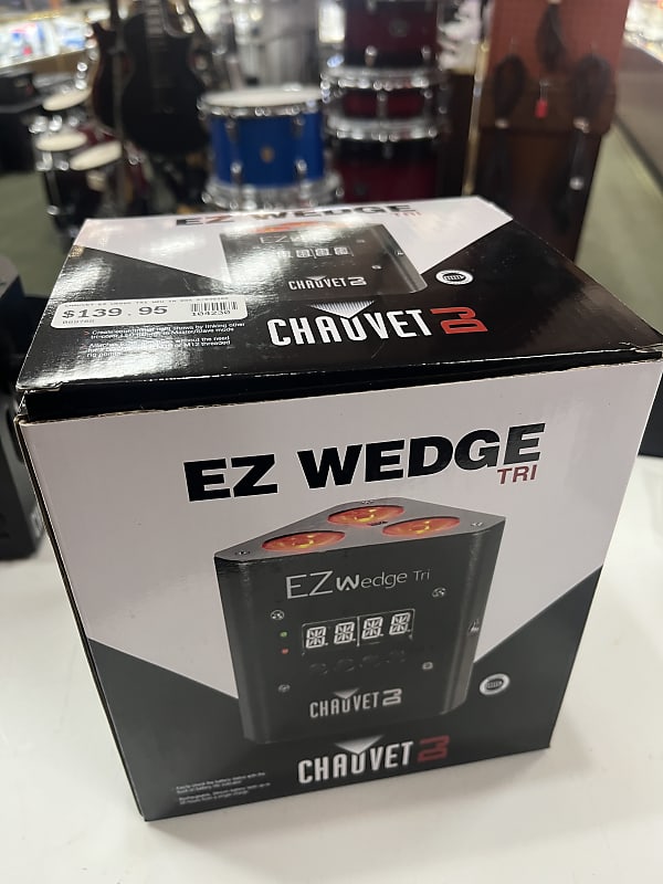 Chauvet EZWedge Tri RGB Battery-Powered LED Wash Light 2010s - Black image 1
