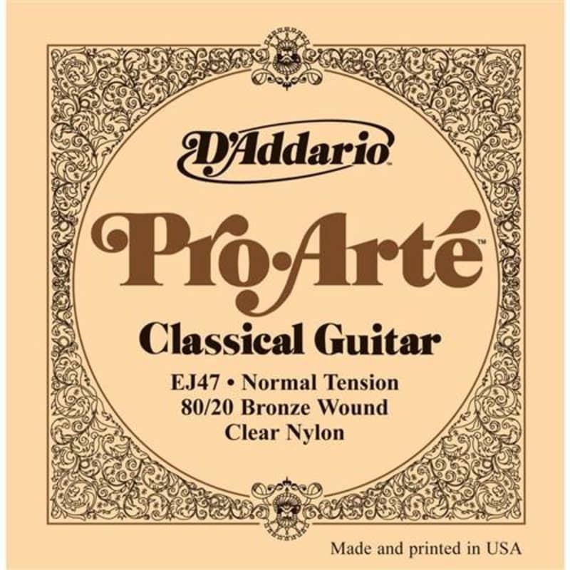 Cordes D'Addario Pro Arté Bronze tension normale EJ47