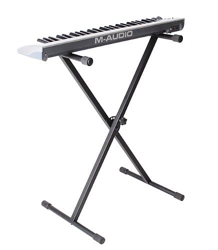 Rok-It Adjustable Single Brace X Style Keyboard Stand; (RI-KEYX-1) image 1