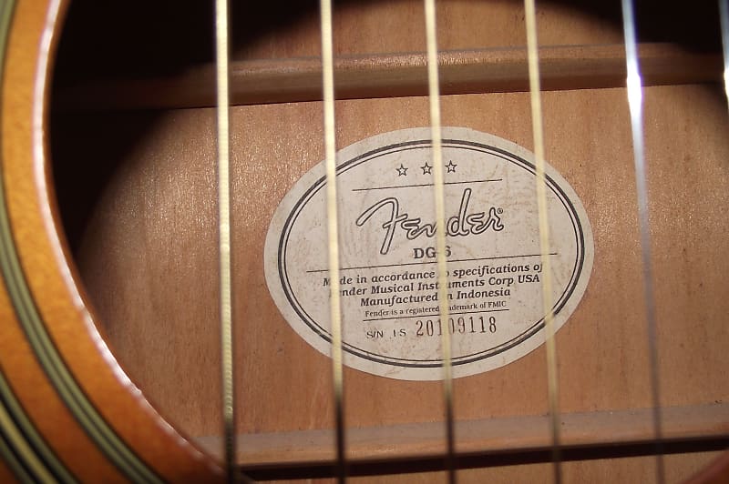 Fender アコースティックギター DG-6 ソフトケース付 Fender アコースティックギター DG-6 ソフトケース付 Fender
