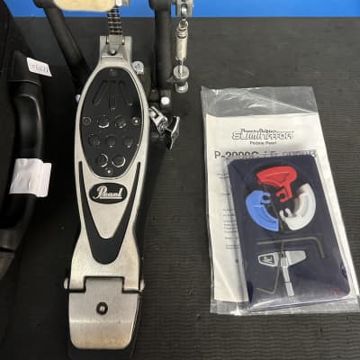 Pearl P2000C PowerShifter Eliminator Chain-Drive Single Bass Drum Pedal |  Reverb