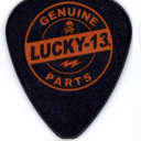 Dunlop Lucky 13 Artist Series Guitar Picks, Refill Bag of 36 Genuine Parts 1.0