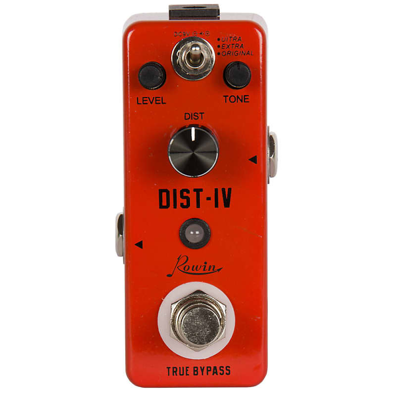 Rowin DIST IV LEF-301D Distortion Guitar Effect Pedal True Bypass Ships Free image 1