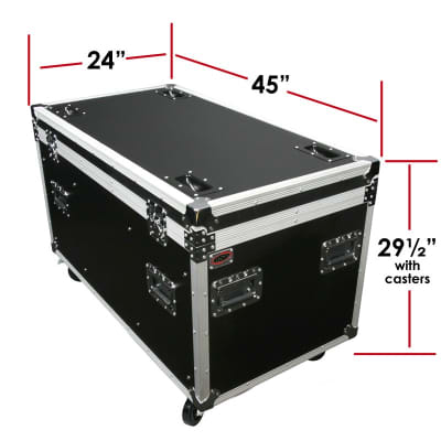 OSP 45" TC4524-30 Transport Case With Dividers and Tray image 7
