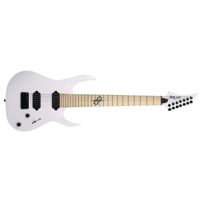 Solar A2.7W 7 String White Matte Electric Guitar for sale