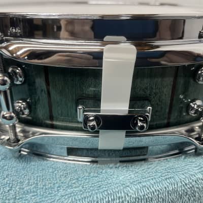 Custom Maple Stave 13”x3.5” piccolo snare drum - Gloss Oil Polyurethane image 4