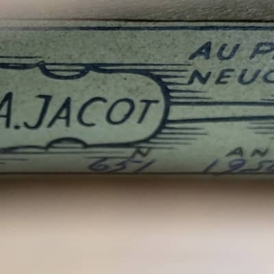 W & A. Jacot Cornerless Violin - 3/4 - Made in Neuchatel, Switzerland 1956 - w/ Case & Bow image 12