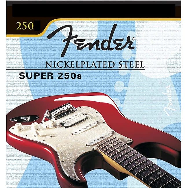 FENDER 250LR Super 250s Light Regular 009-046 Saiten für E-Gitarre. Nickel Plated Steel. image 1