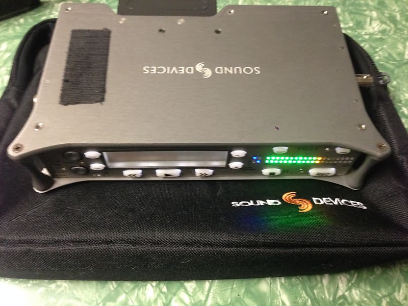 Sound Devices 702T digital 2 track recorder with timecode Reverb